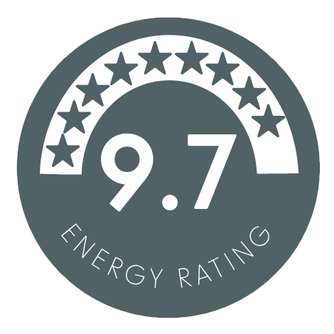 9.7 star NatHERS rating